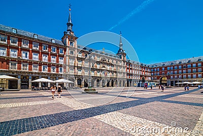 Casa de la PanaderÃ­a, Plaza Mayor, Madrid, Spain, EspaÃ±a Editorial Stock Photo